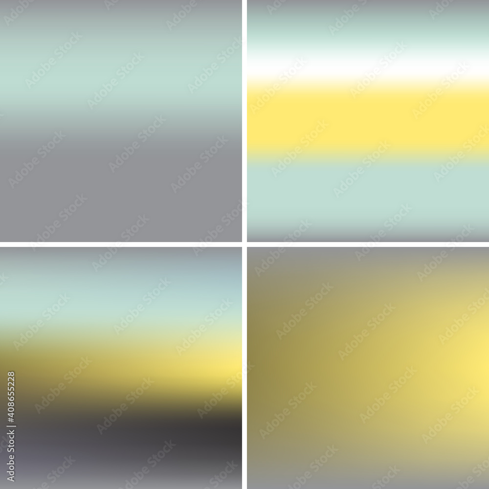 Collection blurred backgrounds - Collection blurred backgrounds - gray, blue, yellow colors
