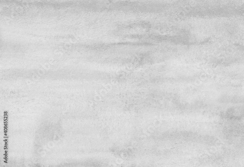 Watercolor light gray background texture. Stains on paper.