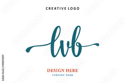 LVB lettering logo is simple, easy to understand and authoritative