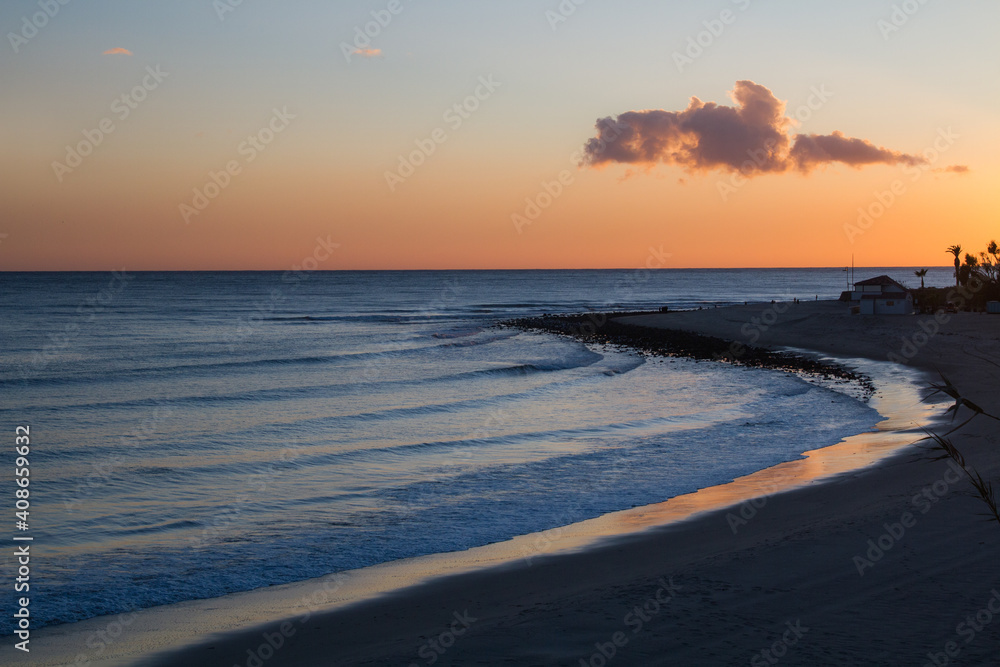 SUNSET IN MALIBU