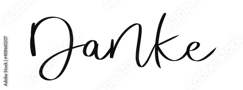 danke handlettering Kalligraphie Danksagung lettering handschriftlich	
