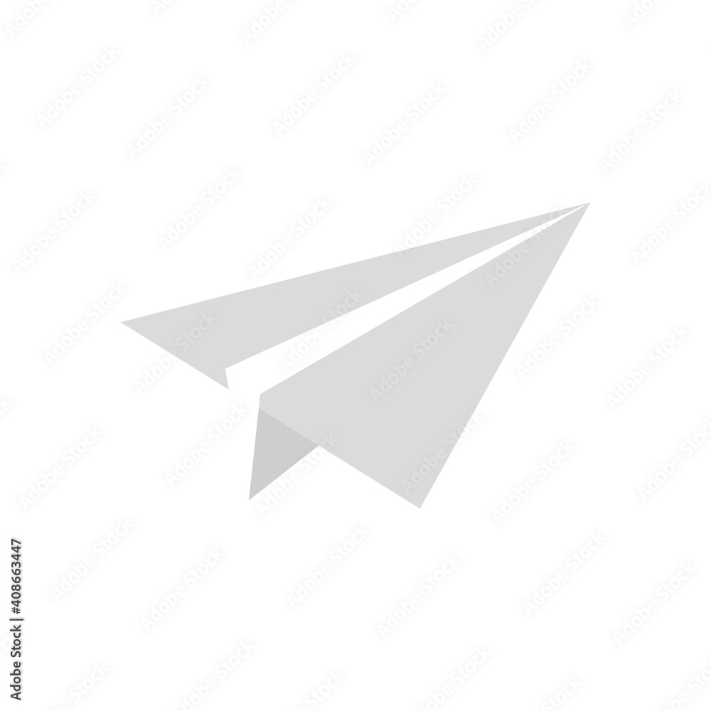Isolated airplane paper Back to school Isolated airplane paper Back to school