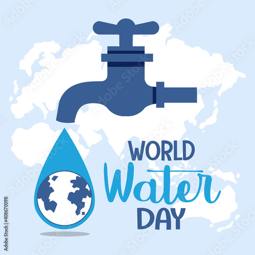 World water day icon