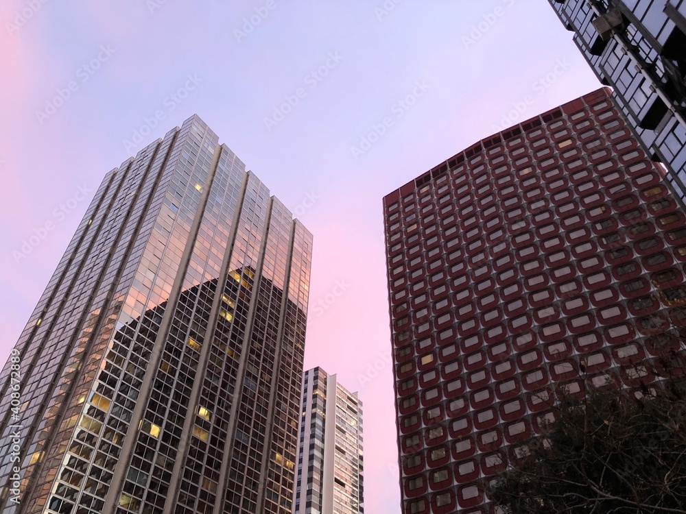 Obraz premium immeubles de Beaugrenelle à Paris