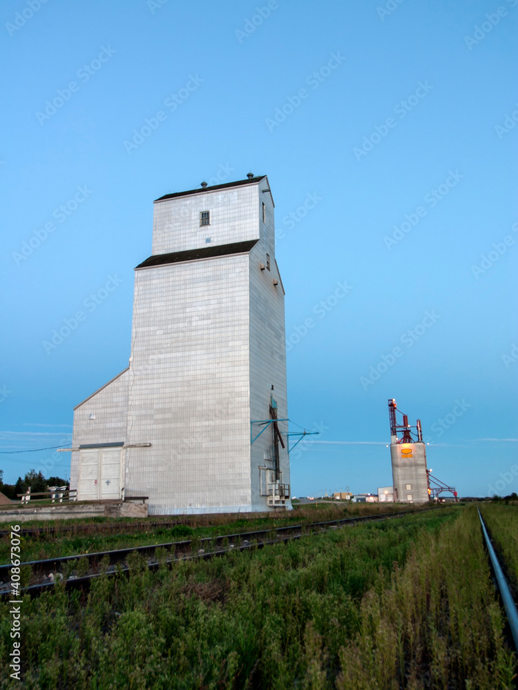 Once known as “Prairie Skyscrapers”, these wooden landmarks have all but disappeared in favour of modern, concrete silos. Once known as “Prairie Skyscrapers”, these wooden landmarks have all but disappeared in favour of modern, concrete silos.