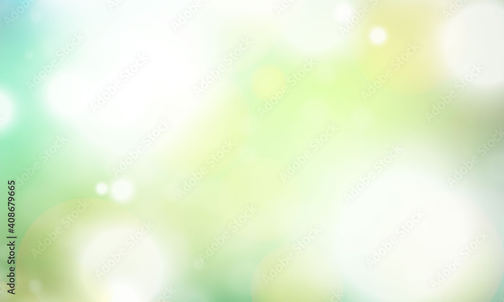 Naklejka premium Beautiful bokeh circles abstract background.