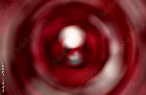 Red and white concentric circles in a background