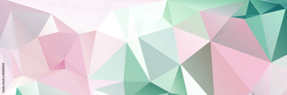 Fototapeta premium Abstract Color Polygon Background Design, Abstract Geometric Origami Style With Gradient. Presentation,Website, Backdrop, Cover,Banner,Pattern Template