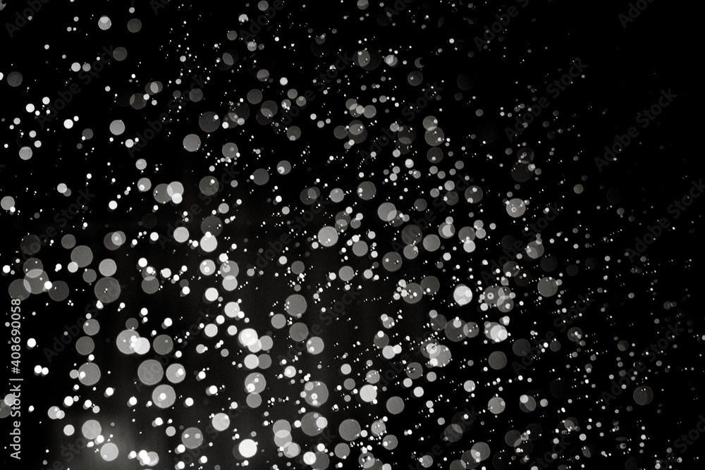 Abstract black bokeh Abstract black bokeh
