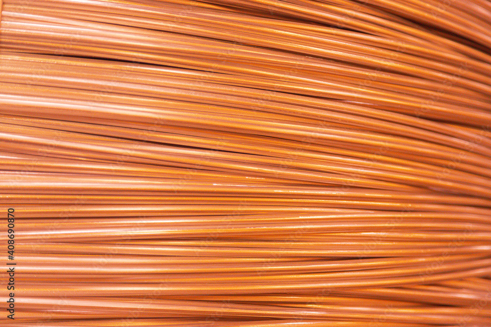 Copper wire texture Copper wire texture