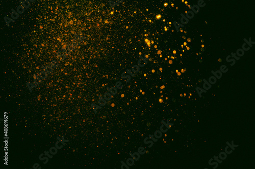 Glittering stars of blur gold  bokeh © pandaclub23