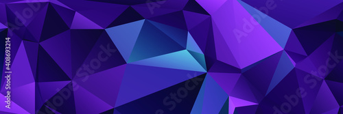 Abstract Color Polygon Background Design, Abstract Geometric Origami Style With Gradient. Presentation,Website, Backdrop, Cover,Banner,Pattern Template