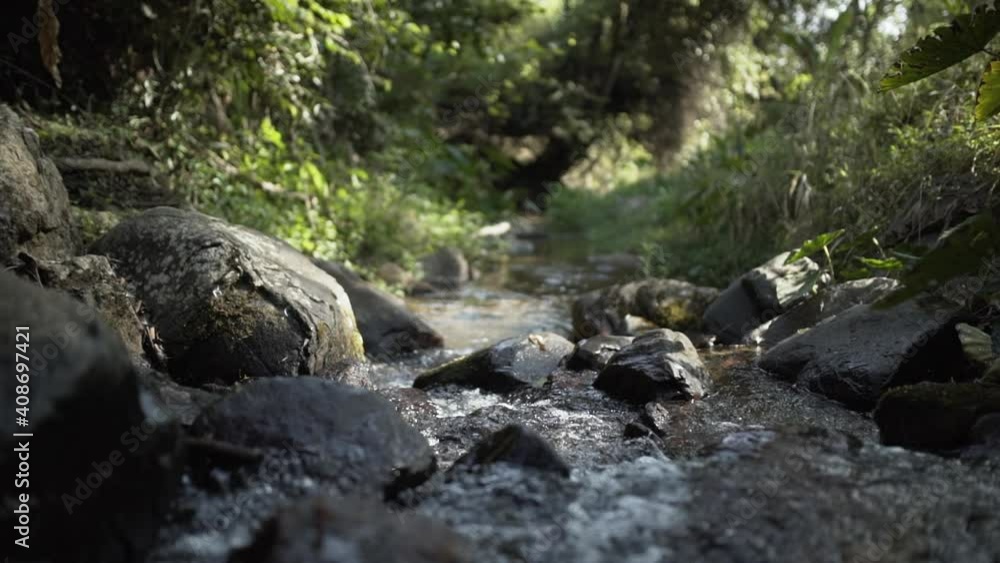 Bubbling stream in Magoebaskloof area, Limpopo Province South Africa Bubbling stream in Magoebaskloof area, Limpopo Province South Africa