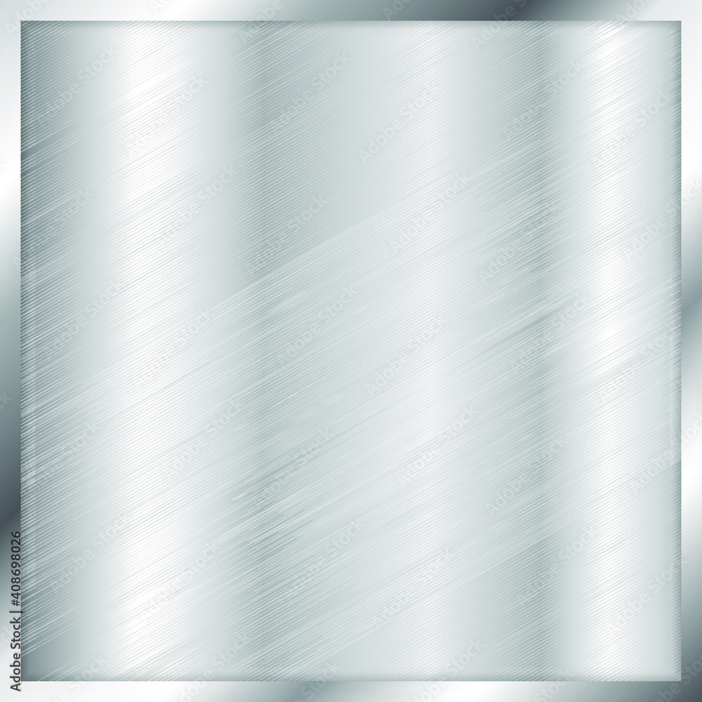 Stripe silver board template design. Eps10 vector illustration.