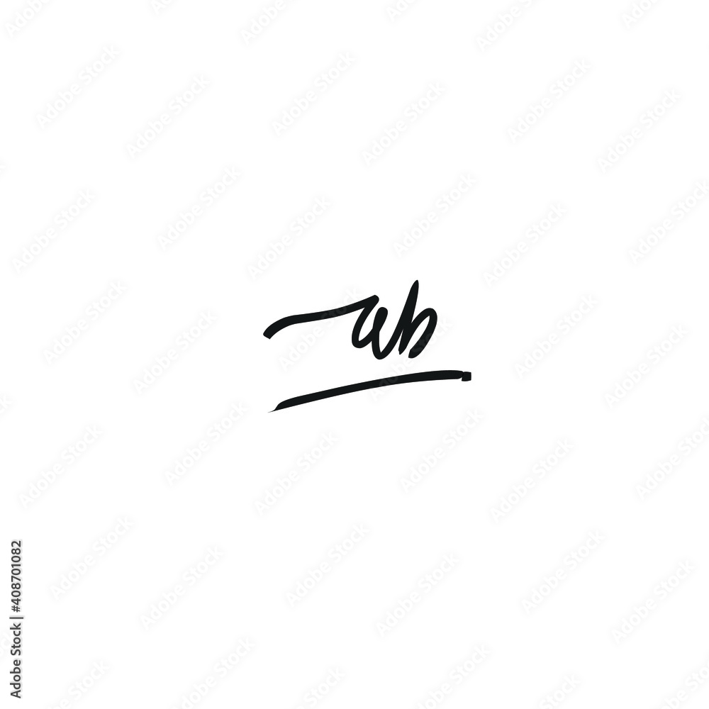 ab Initial Handwriting or Handwritten Logo for Identity. Logo with Signature and Hand Drawn Style. ab Initial Handwriting or Handwritten Logo for Identity. Logo with Signature and Hand Drawn Style.