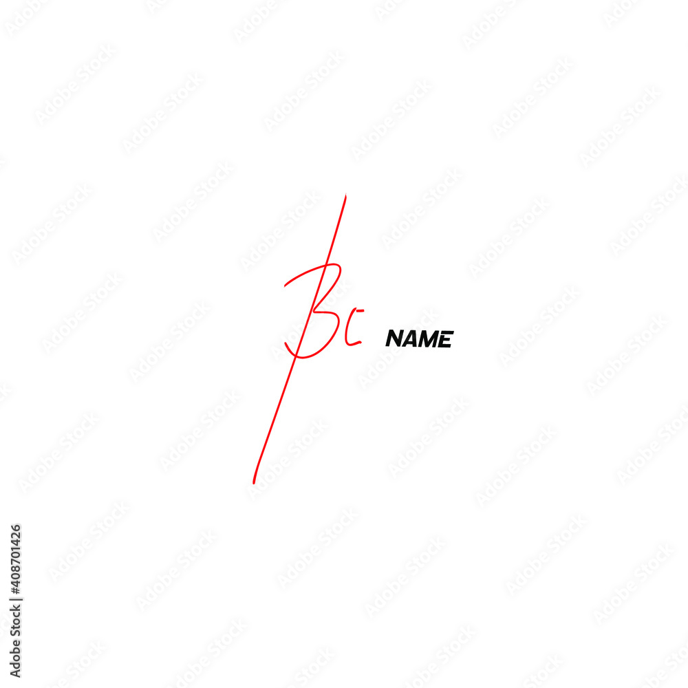 Bc Initial Handwriting or Handwritten Logo for Identity. Logo with Signature and Hand Drawn Style. Bc Initial Handwriting or Handwritten Logo for Identity. Logo with Signature and Hand Drawn Style.