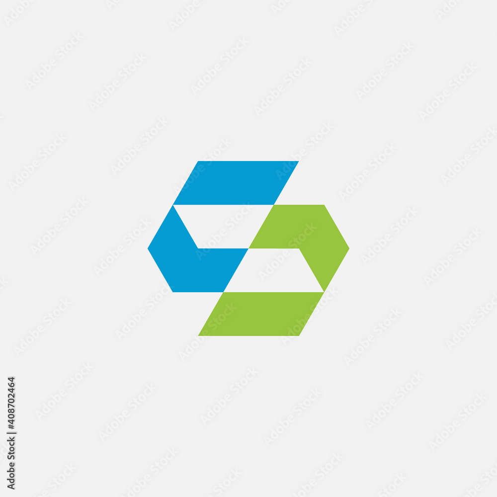 Vector illustration of a logo design forming letters and symbols Vector illustration of a logo design forming letters and symbols