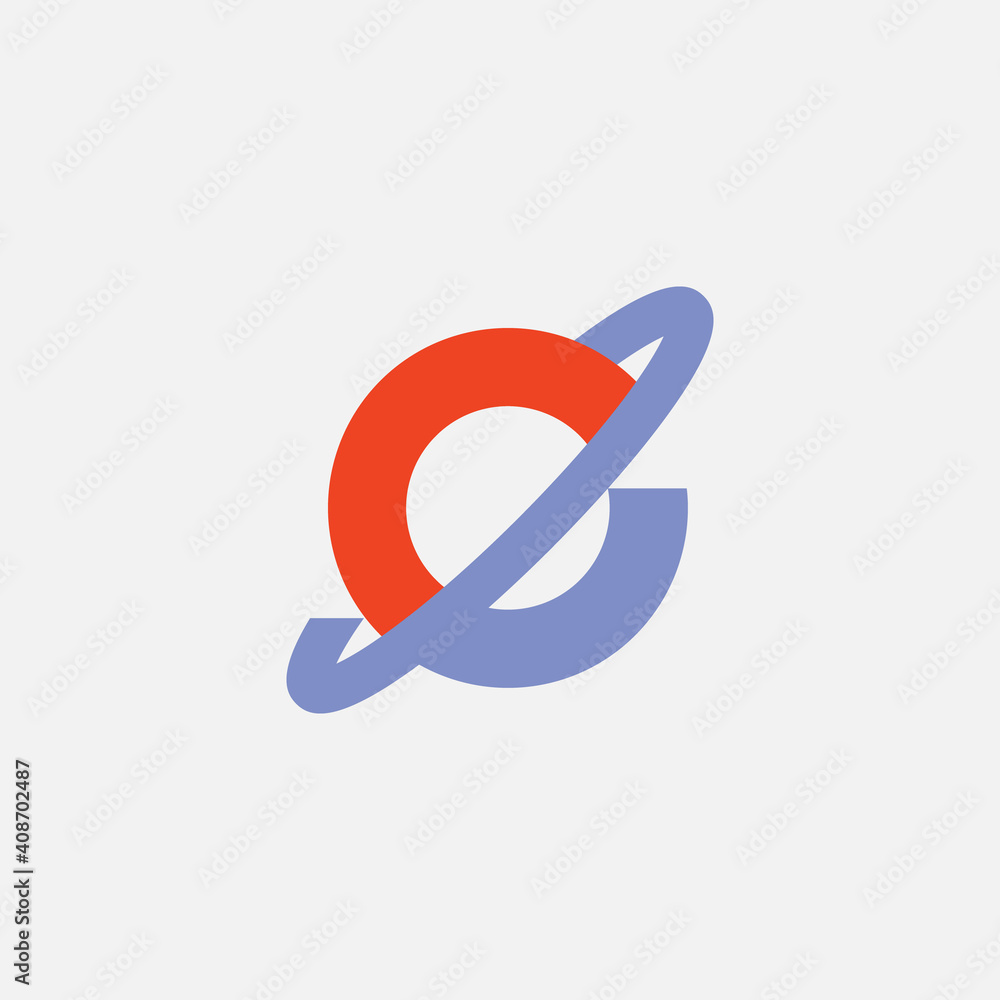 Vector illustration of a logo design forming letters and symbols Vector illustration of a logo design forming letters and symbols