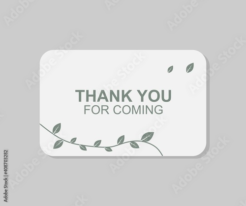 designs about thank you for coming card illustrations