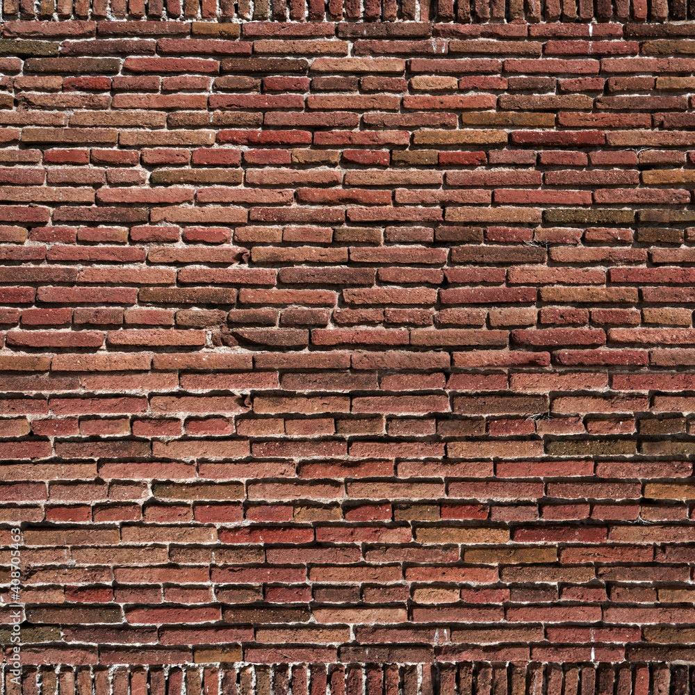 Fototapeta premium Frame brick wall square