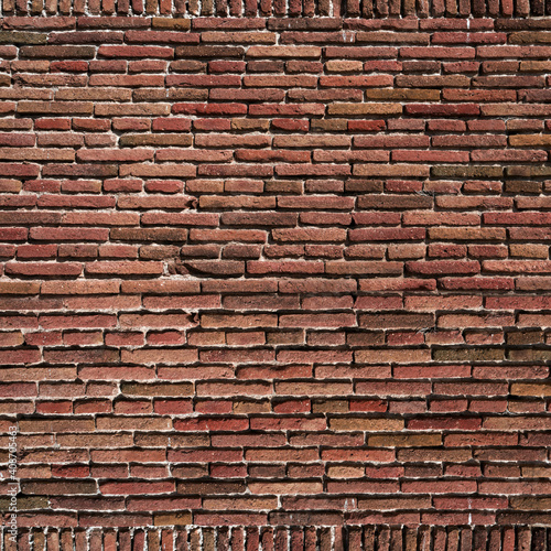 Frame brick wall square