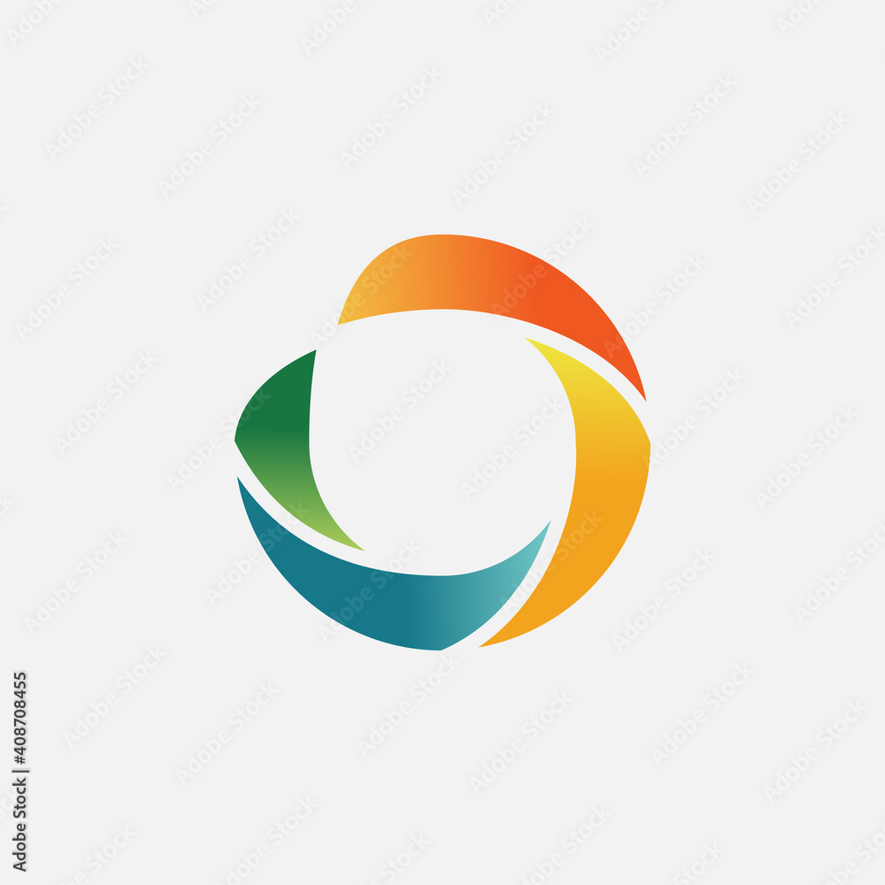 Vector illustration of a logo design forming letters and symbols Vector illustration of a logo design forming letters and symbols
