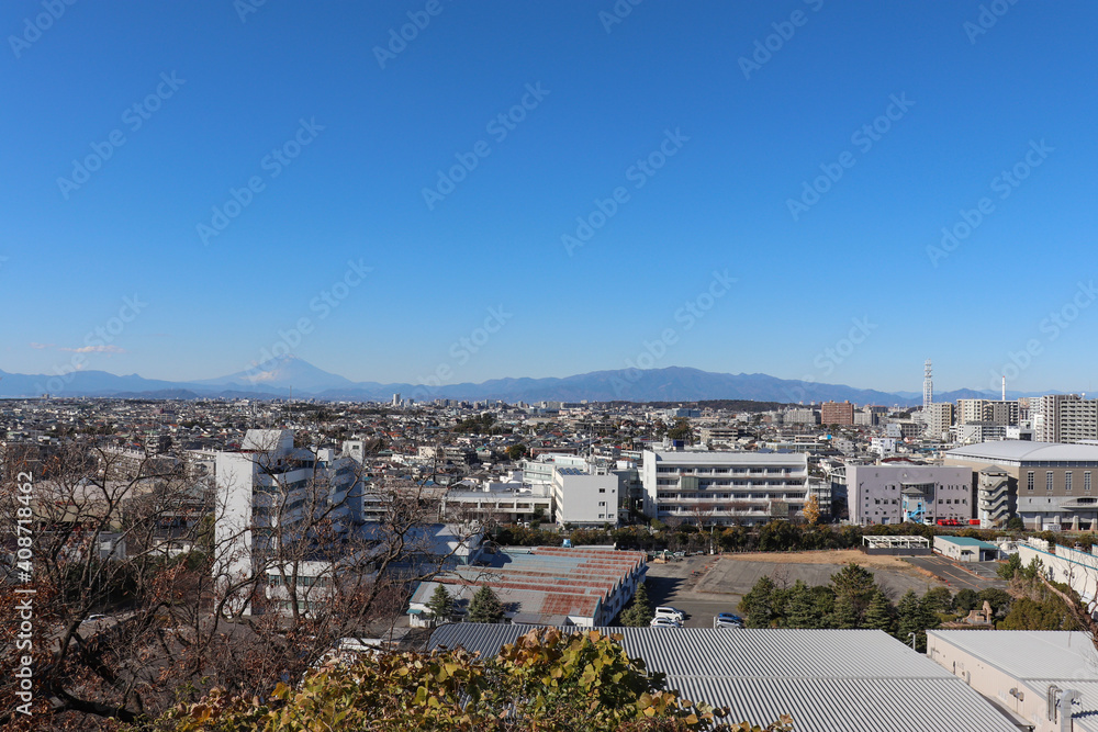 Obraz premium 藤沢の街並み（神奈川県藤沢市）