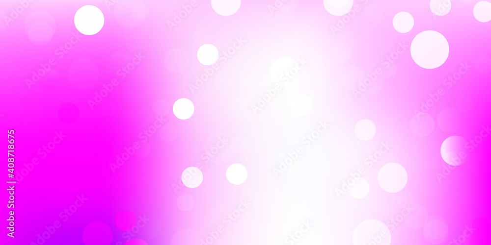 Light pink vector texture with disks. Light pink vector texture with disks.