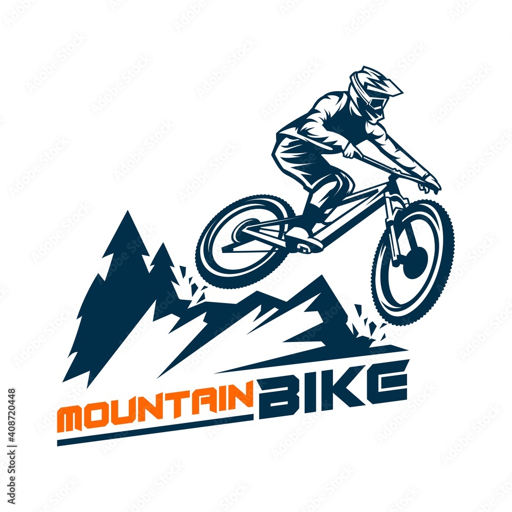 Фотография mountain bike logo