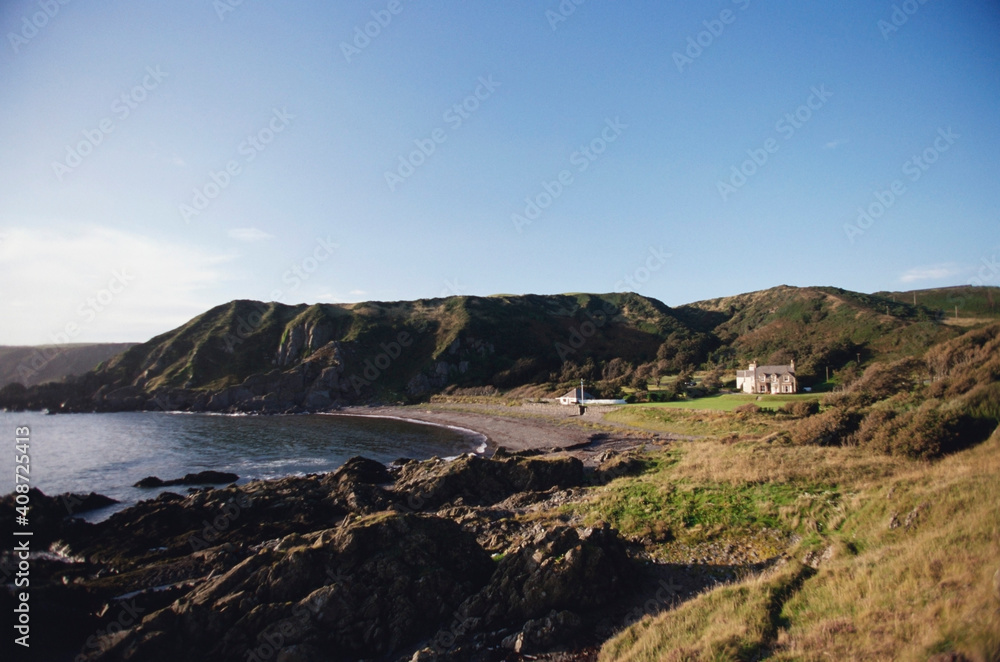 Lodge on the coast, Knockinaam Lodge, Portpatrick, Scotland Lodge on the coast, Knockinaam Lodge, Portpatrick, Scotland