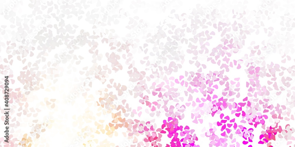 Light pink vector background with random forms. Light pink vector background with random forms.