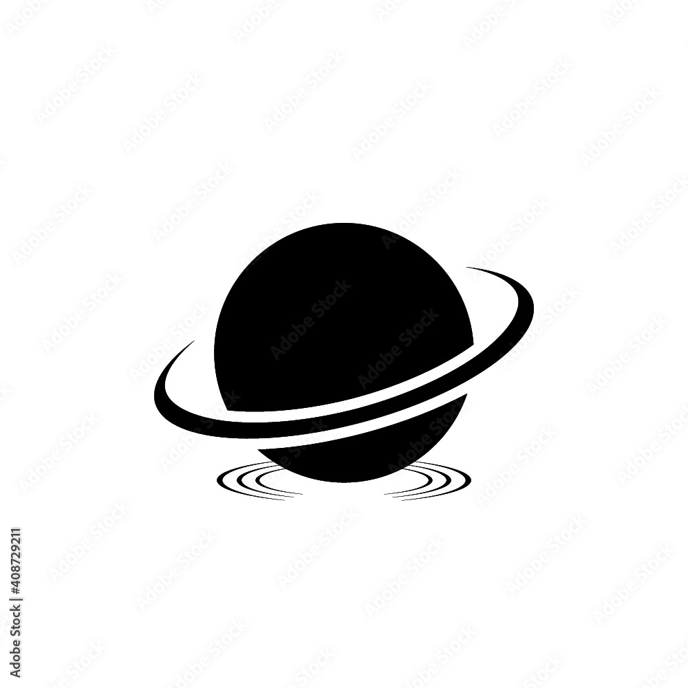 Water icon with globe isolated on white background Water icon with globe isolated on white background