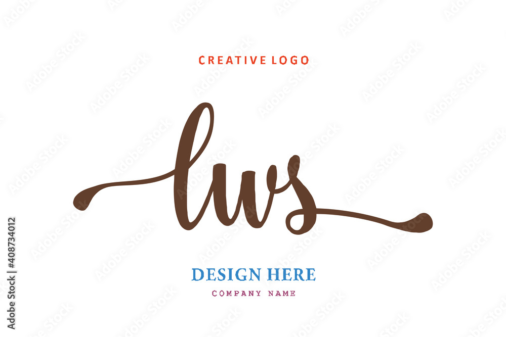 LWS lettering logo is simple, easy to understand and authoritative LWS lettering logo is simple, easy to understand and authoritative