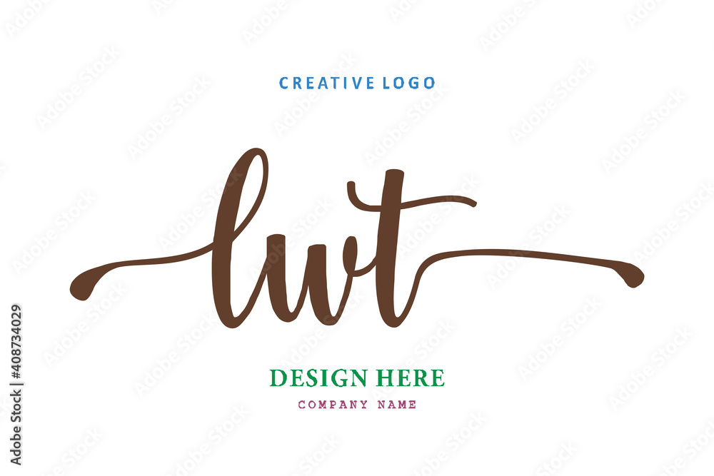 LWT lettering logo is simple, easy to understand and authoritative
