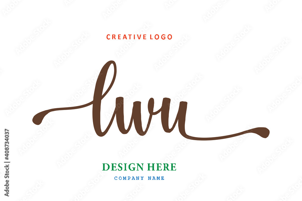 LWU lettering logo is simple, easy to understand and authoritative LWU lettering logo is simple, easy to understand and authoritative