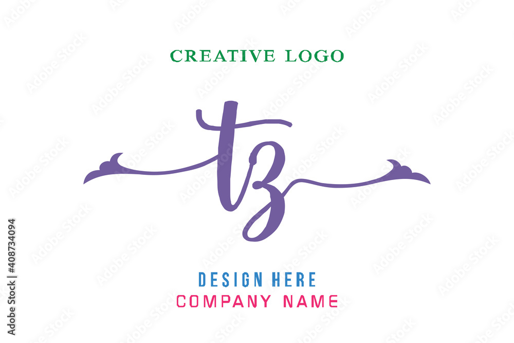 TZ lettering logo is simple, easy to understand and authoritative TZ lettering logo is simple, easy to understand and authoritative