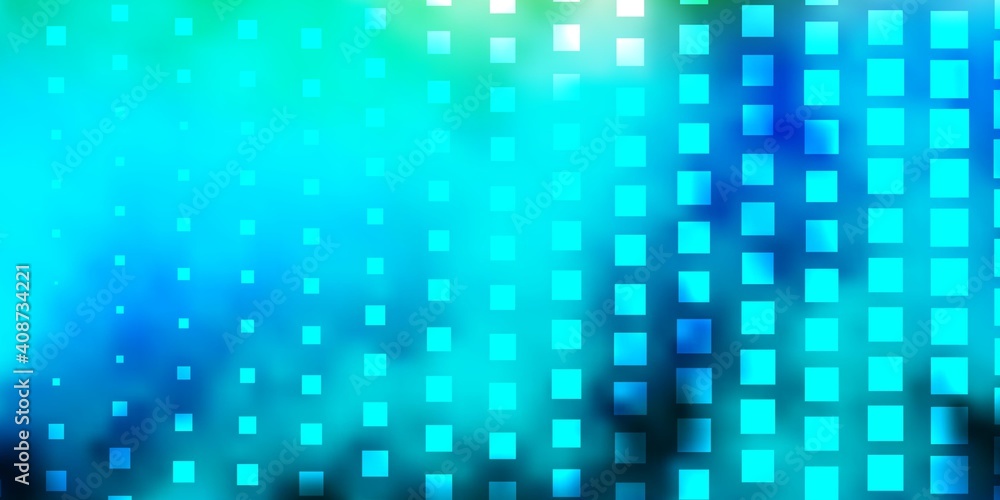 Light Blue, Green vector background in polygonal style.