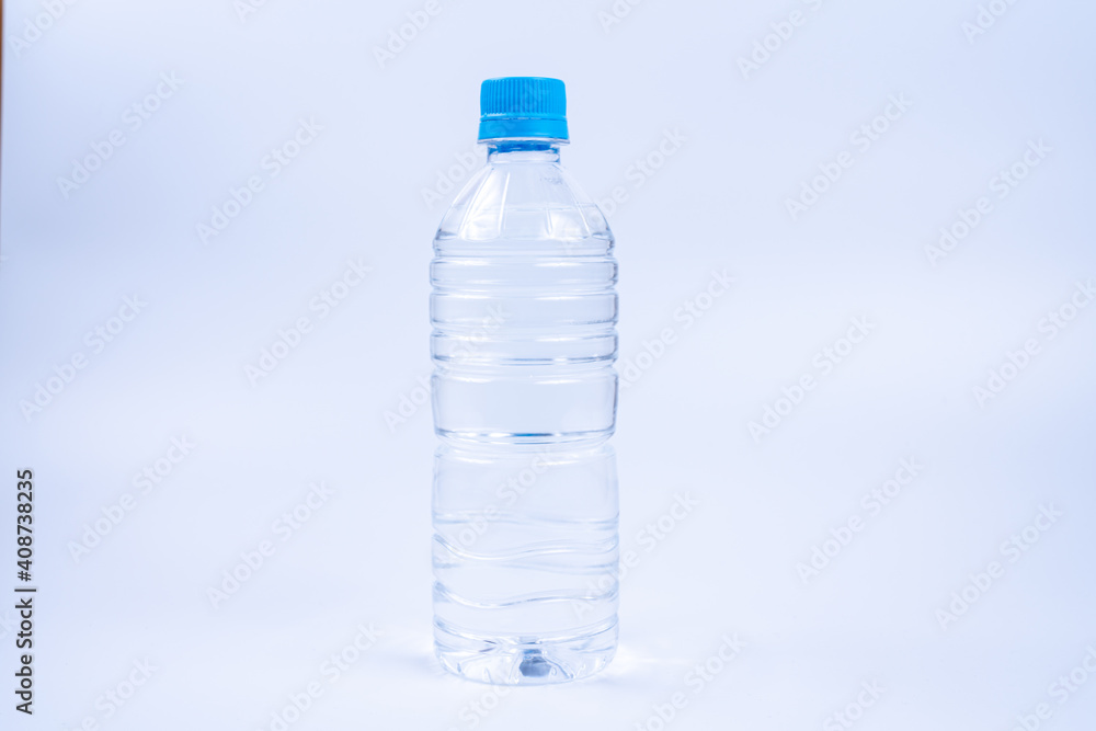 Mineral water in a plastic bottle Mineral water in a plastic bottle