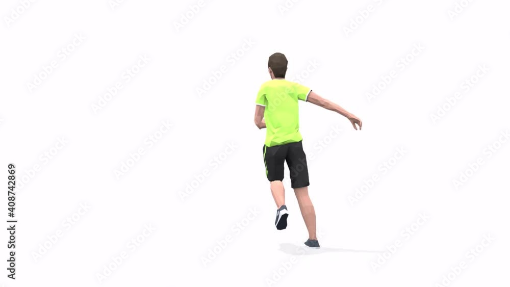 Man exercise animation 3d model on a white background in the yellow t-shirt. Low Poly Style
Turntable camera view. Man exercise animation 3d model on a white background in the yellow t-shirt. Low Poly Style
Turntable camera view.