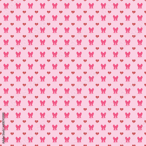 Seamless Pattern for Valentine Background Collection