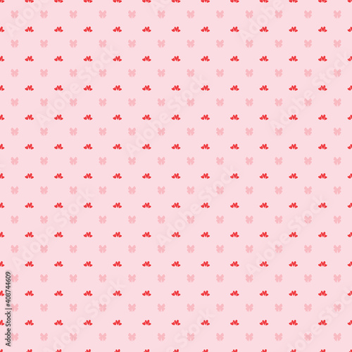 Red Pink Seamless Pattern for Valentine Background Digital Paper, Wallpaper, Scrapbooking, and Planner Covers