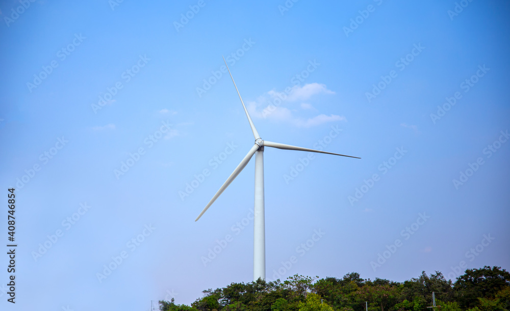 wind turbines in the field wind turbines in the field