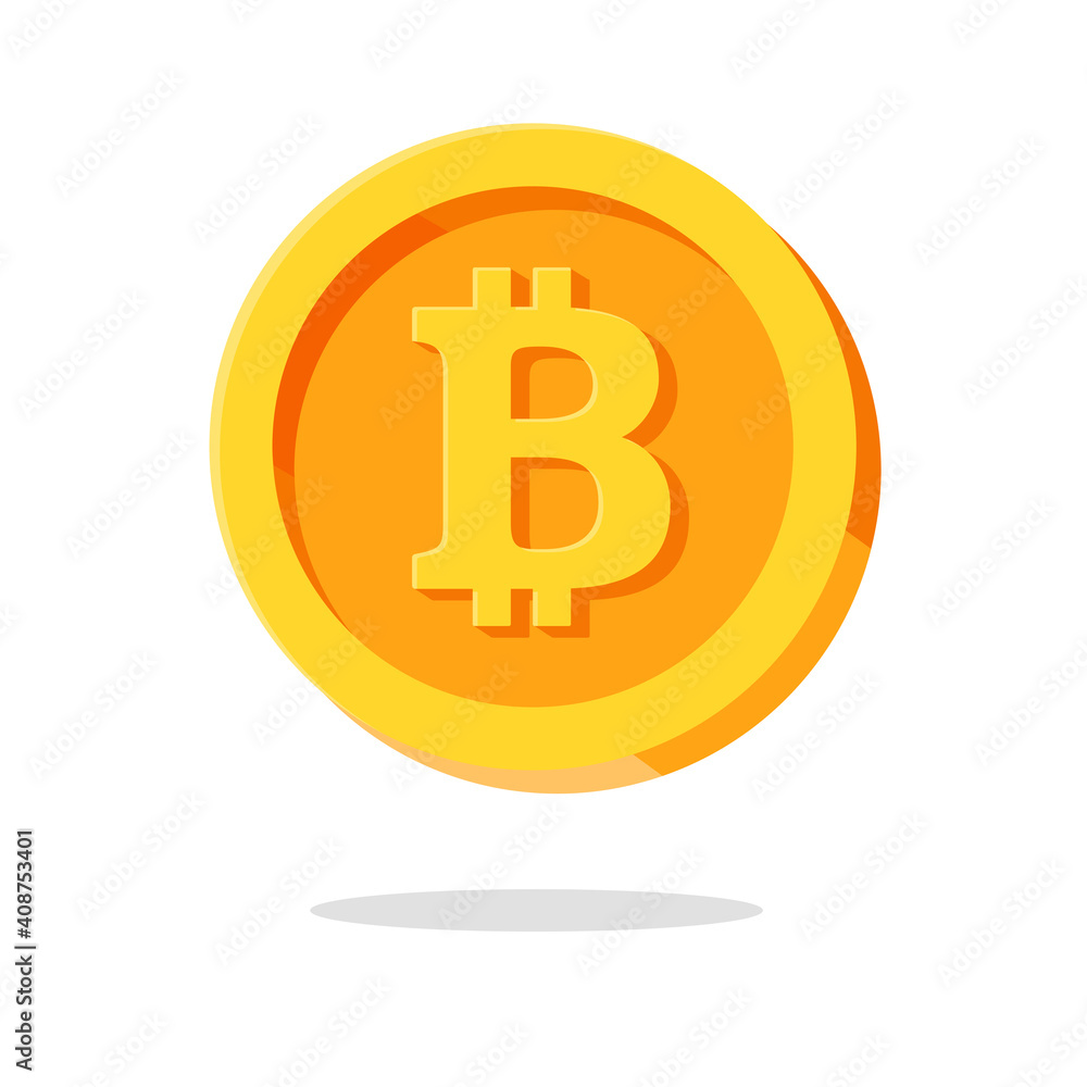 Bitcoin symbol icon for future internet world money Safe and reliable currency symbols Vector isolated on background Bitcoin symbol icon for future internet world money Safe and reliable currency symbols Vector isolated on background