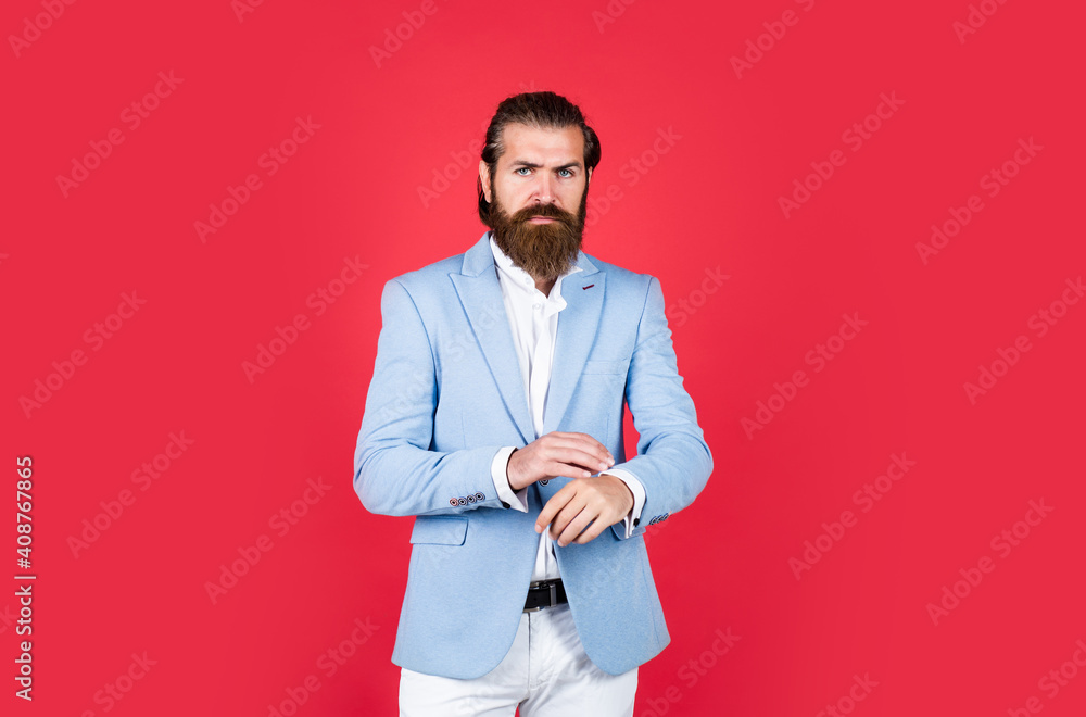 Male beauty standards. formal party dress code. old fashioned bearded hipster. hairdresser concept. brutal handsome man with moustache. mature bride groom on wedding. masculinity and charisma Male beauty standards. formal party dress code. old fashioned bearded hipster. hairdresser concept. brutal handsome man with moustache. mature bride groom on wedding. masculinity and charisma