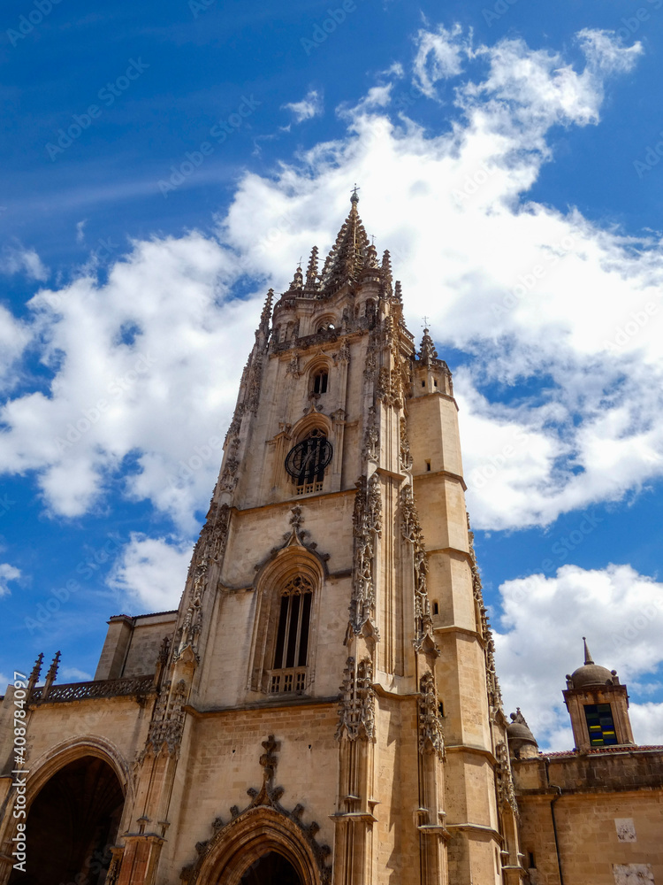 Fototapeta premium EXTERIOR DE LA CATEDRAL DE OVIEDO