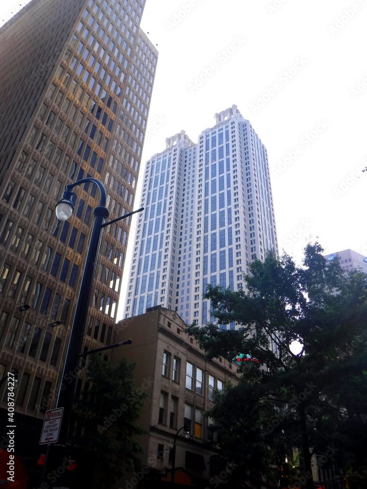 North America, United States, Georgia,
Fulton County, City of Atlanta, Peachtree Street Building 