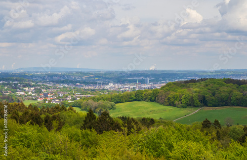 the landscape around Aachen in the triangle of Germany, Belgium, and the Netherlands © Willi