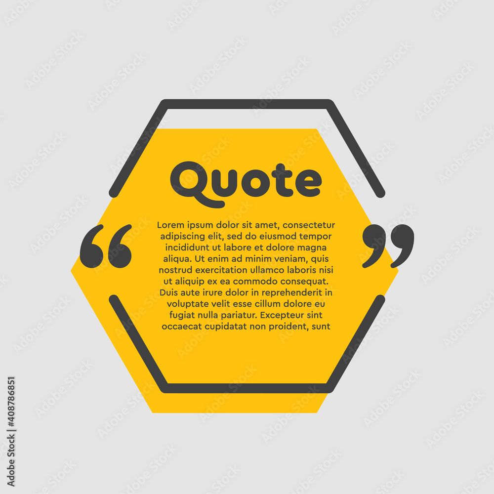 Quote hex text with bracket, vector background Quote hex text with bracket, vector background