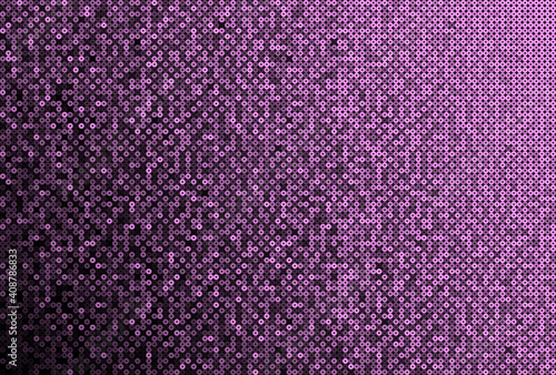 Background of purple sequins  glitters or sparkles