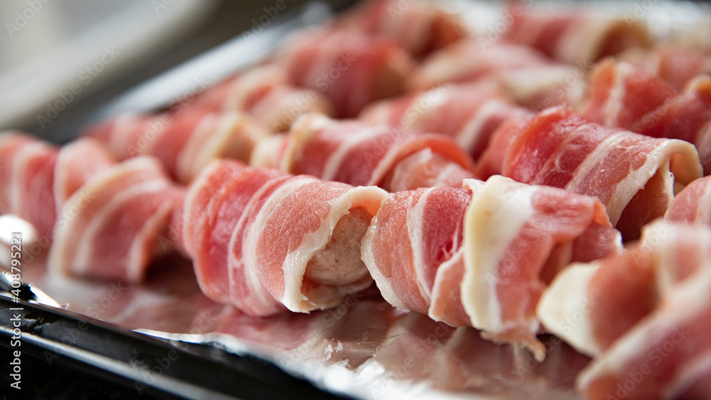 Pigs in Blankets uncooked Pigs in Blankets uncooked